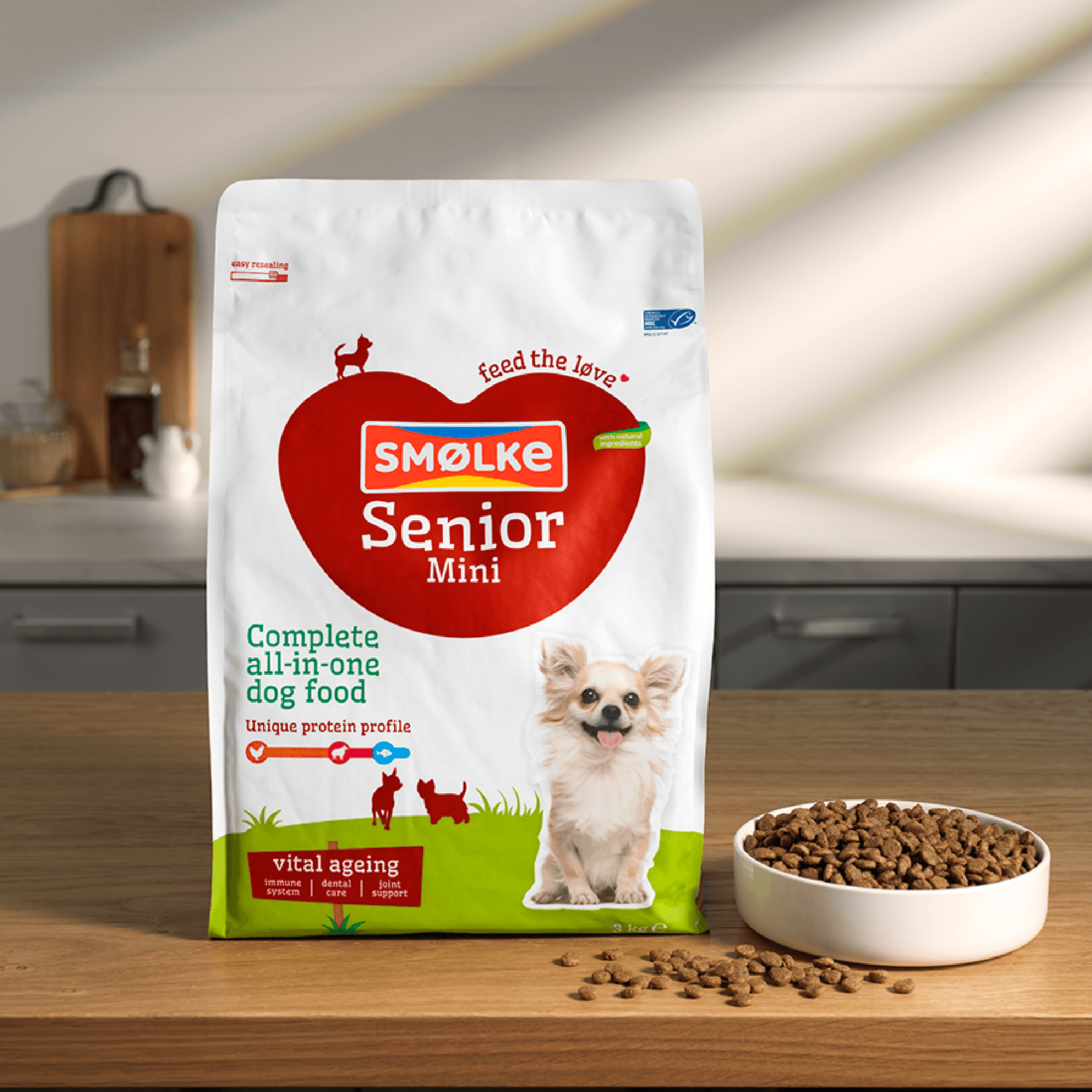 Proefzakje Hond Senior Mini