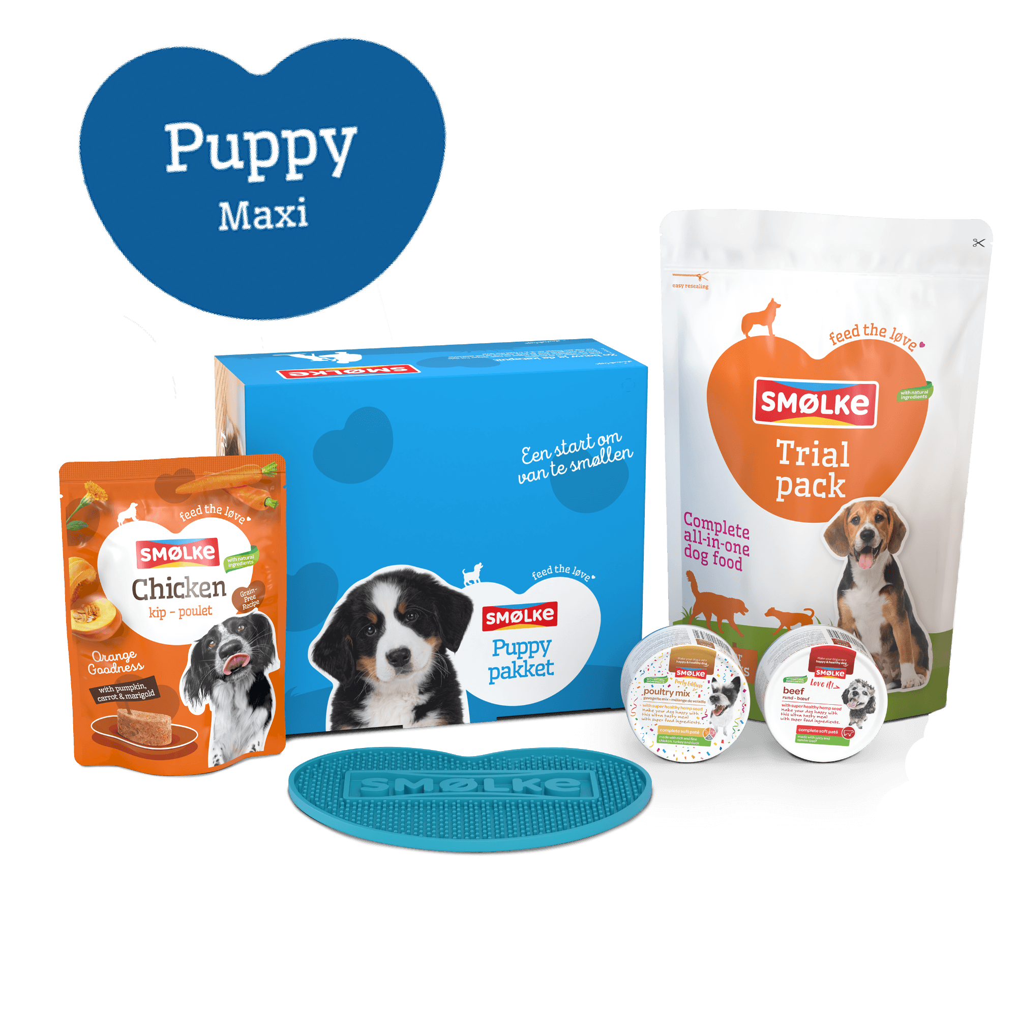 Puppypakket Maxi
