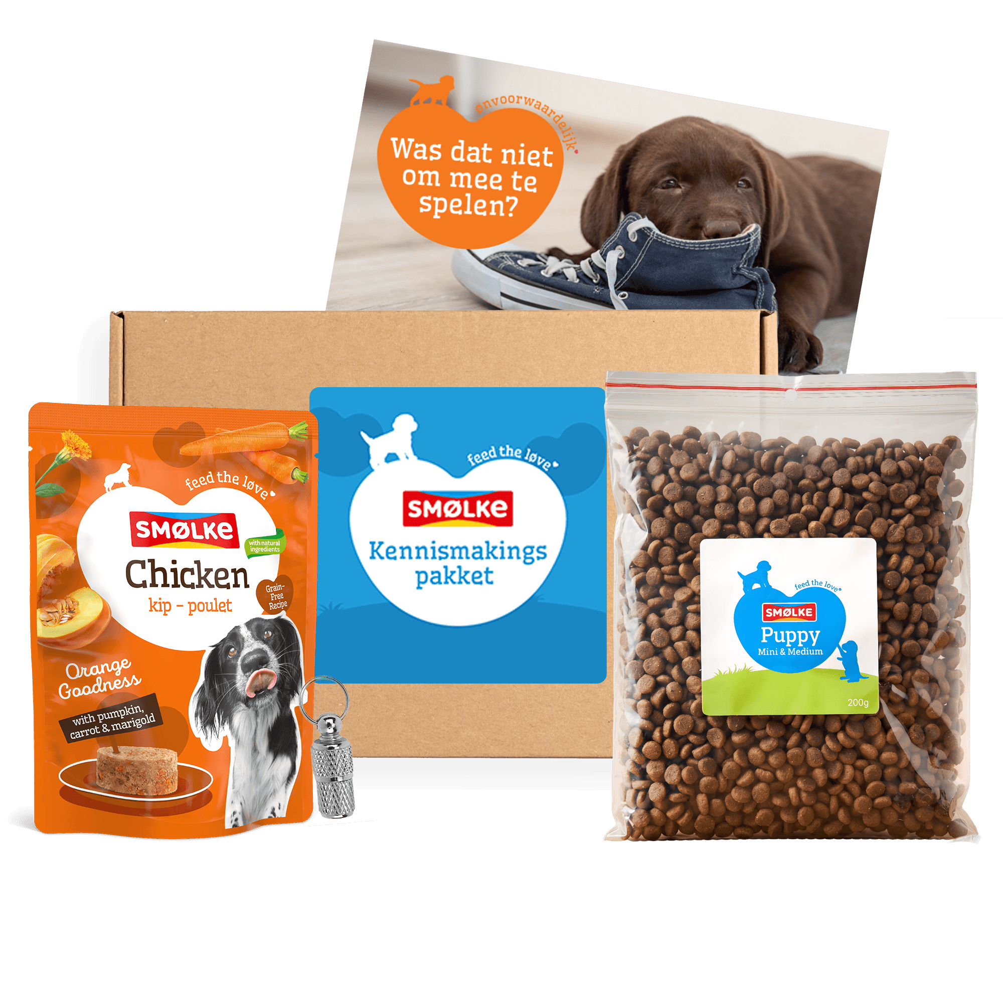 Kennismakingspakket Puppy Mini & Medium