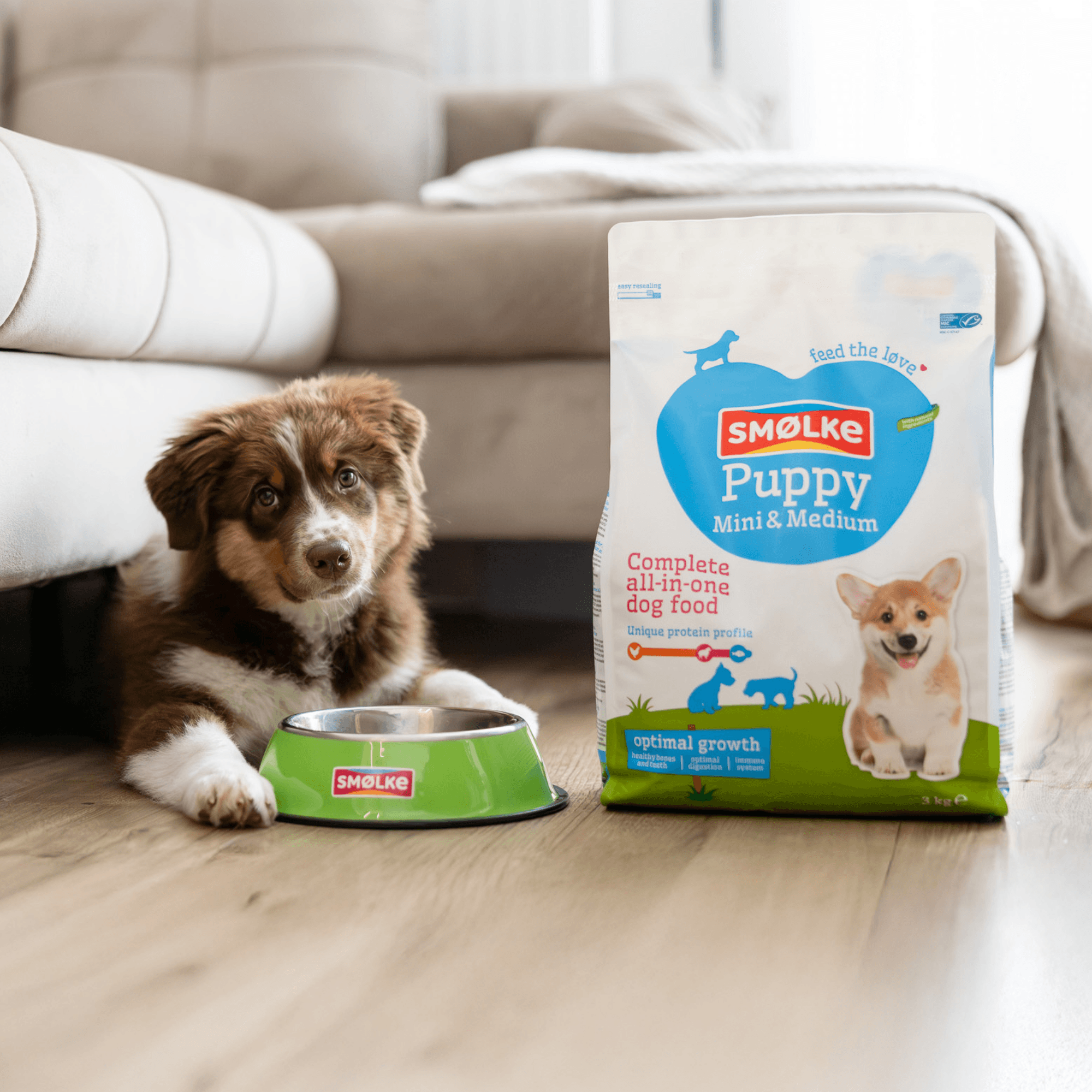 Proefzakje Puppy Mini & Medium