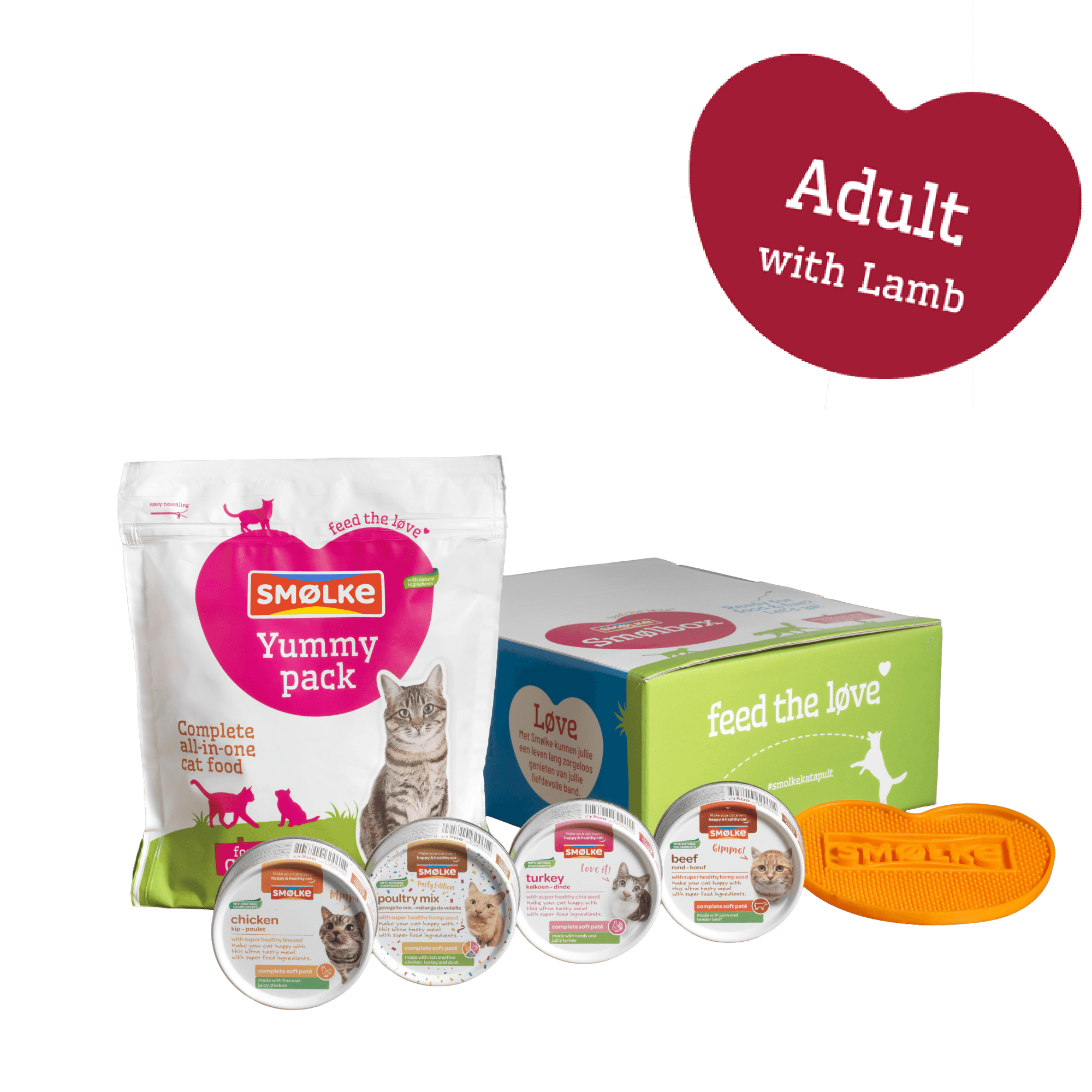 Smølbox Adult met Lam