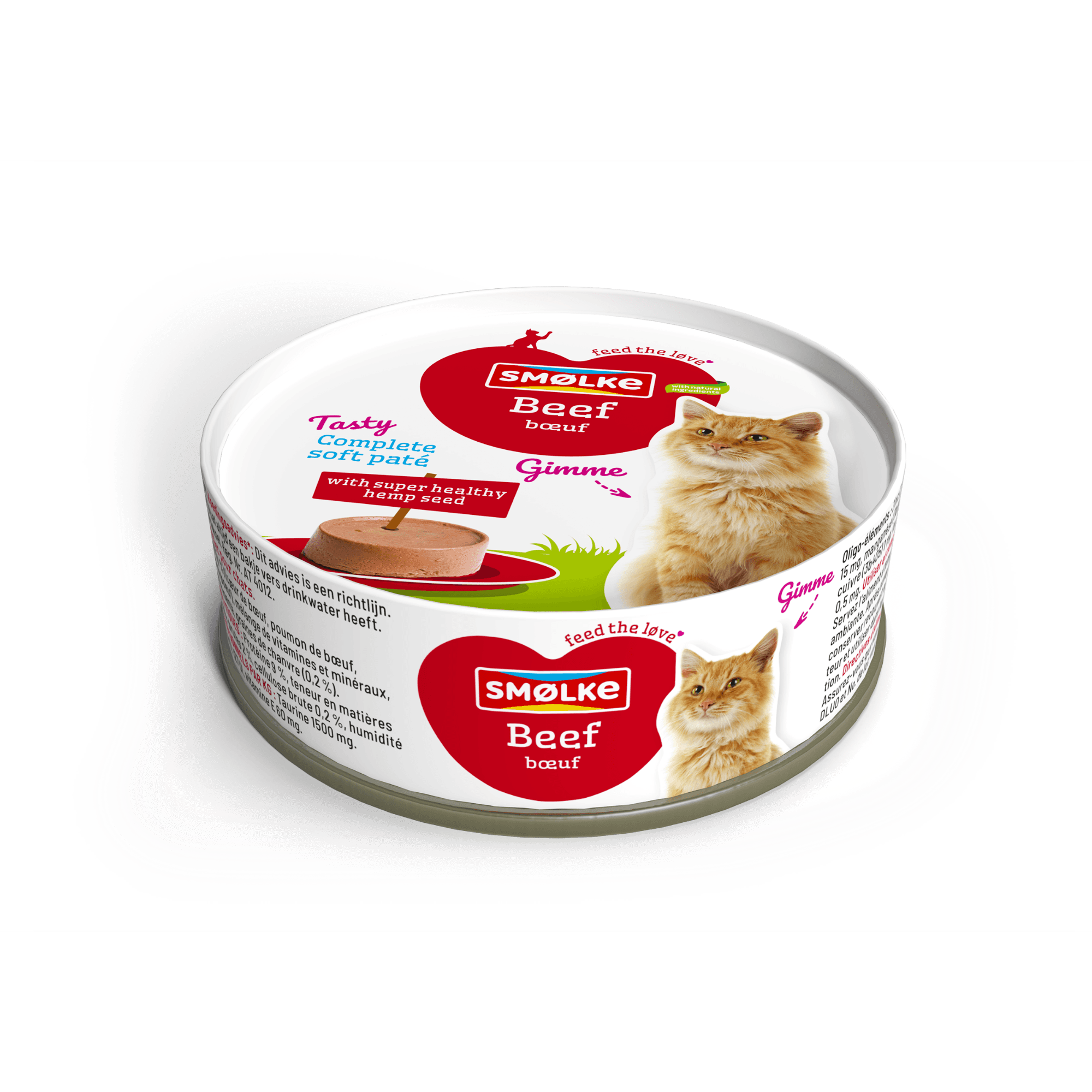 Soft Paté Kat Rund