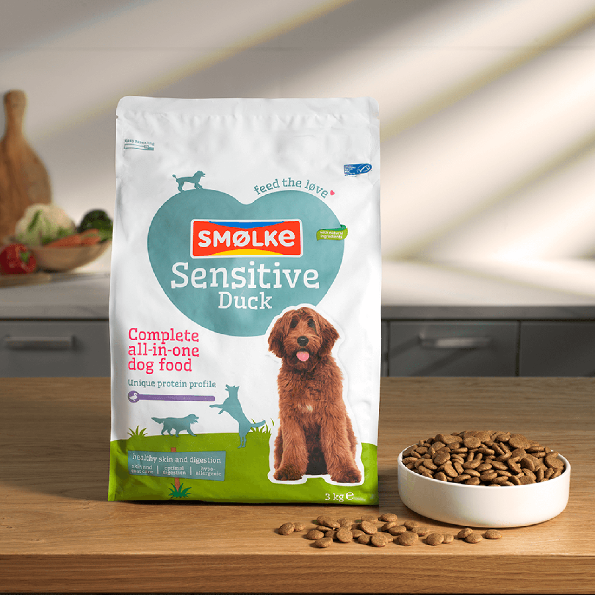 Proefzakje Hond Sensitive Eend