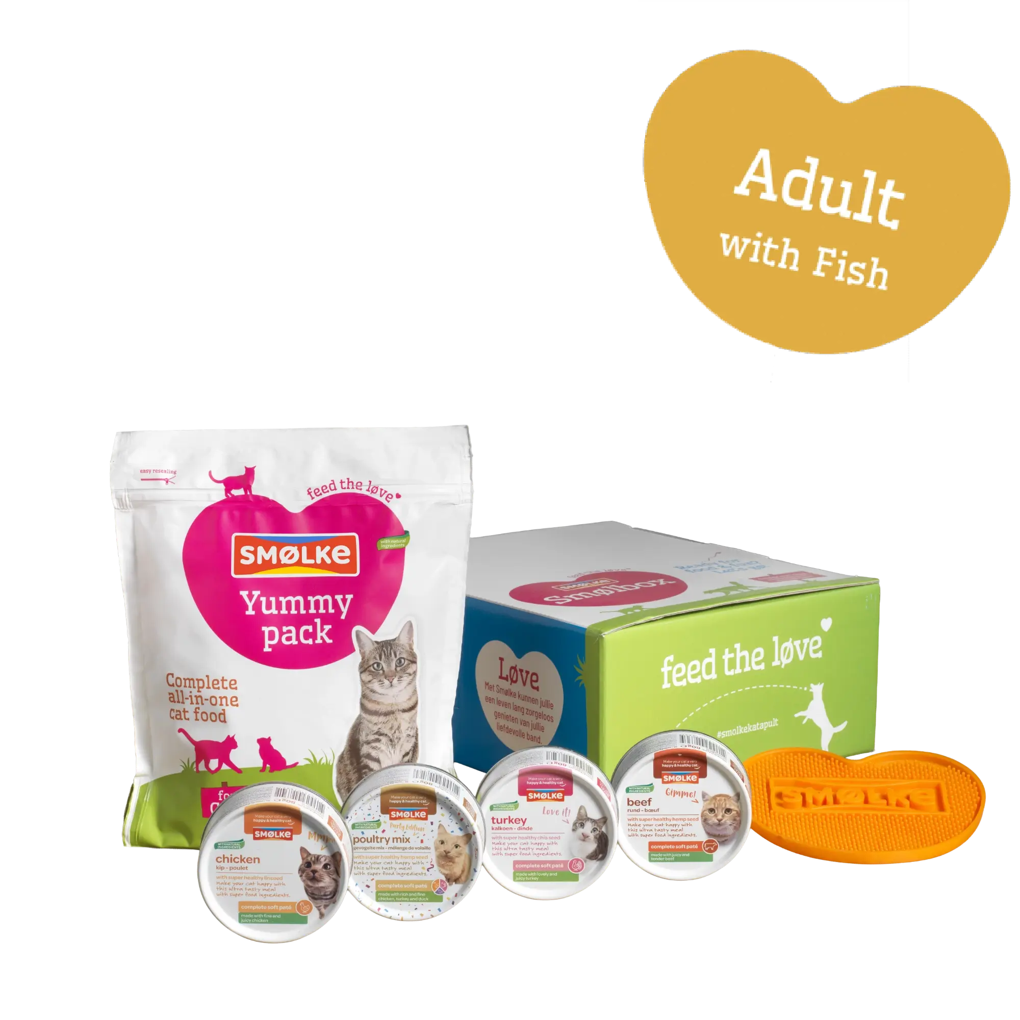 Smølbox Adult met Vis