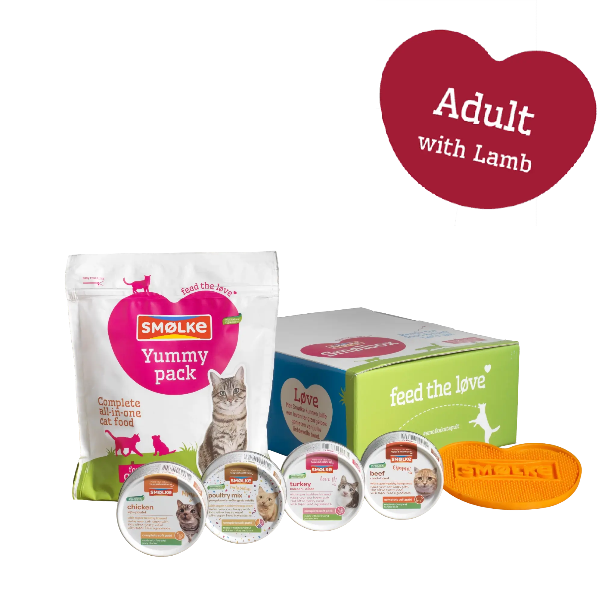 Smølbox Adult met Lam