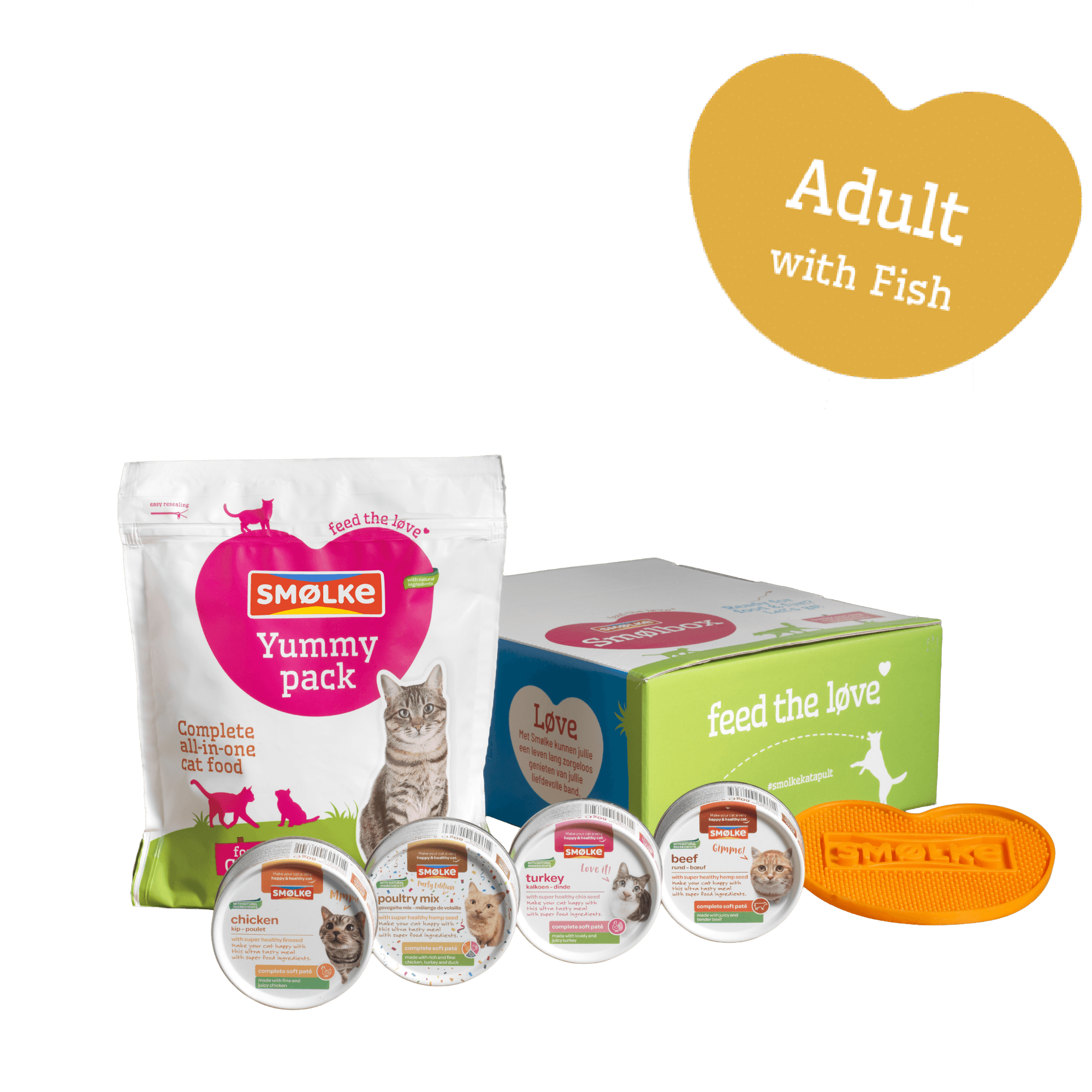 Smølbox Adult met Vis