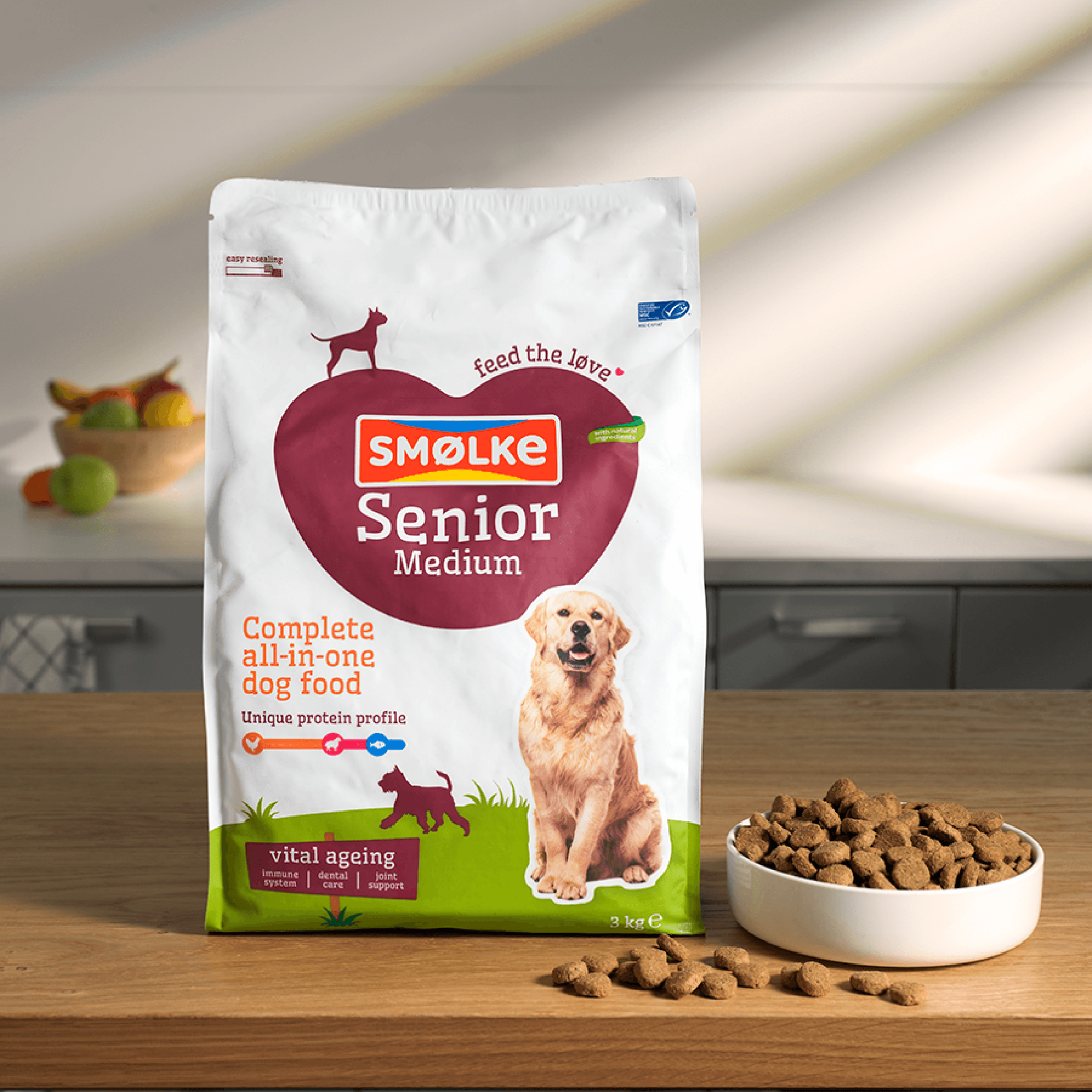 Proefzakje Hond Senior Medium