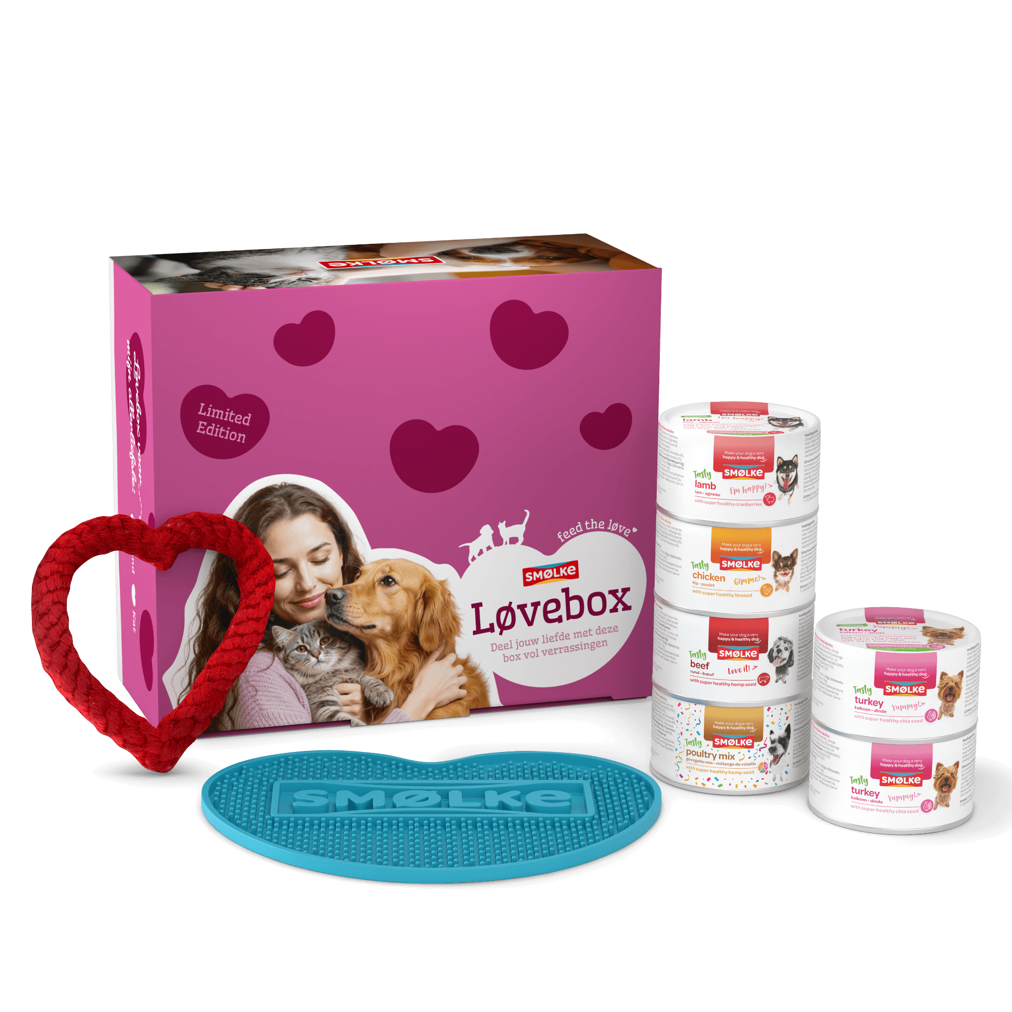 Løvebox Hond