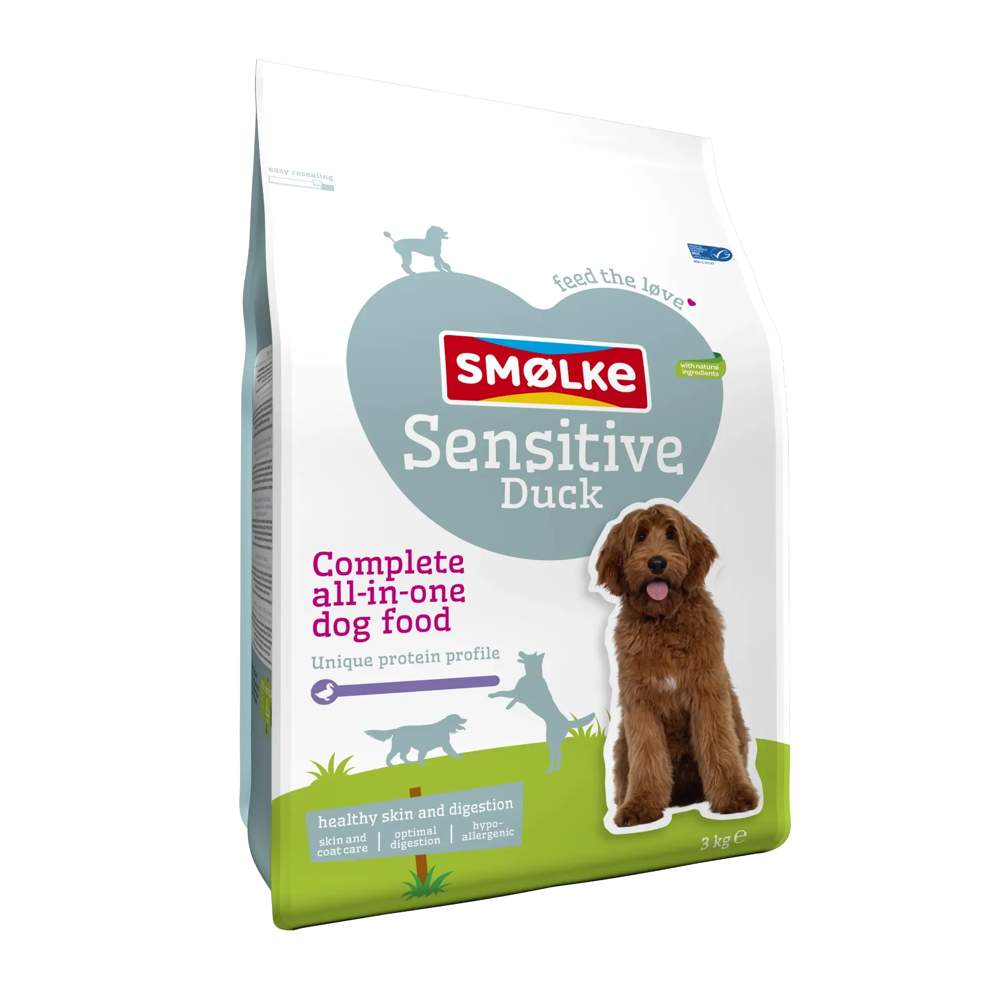 Hond Sensitive Eend