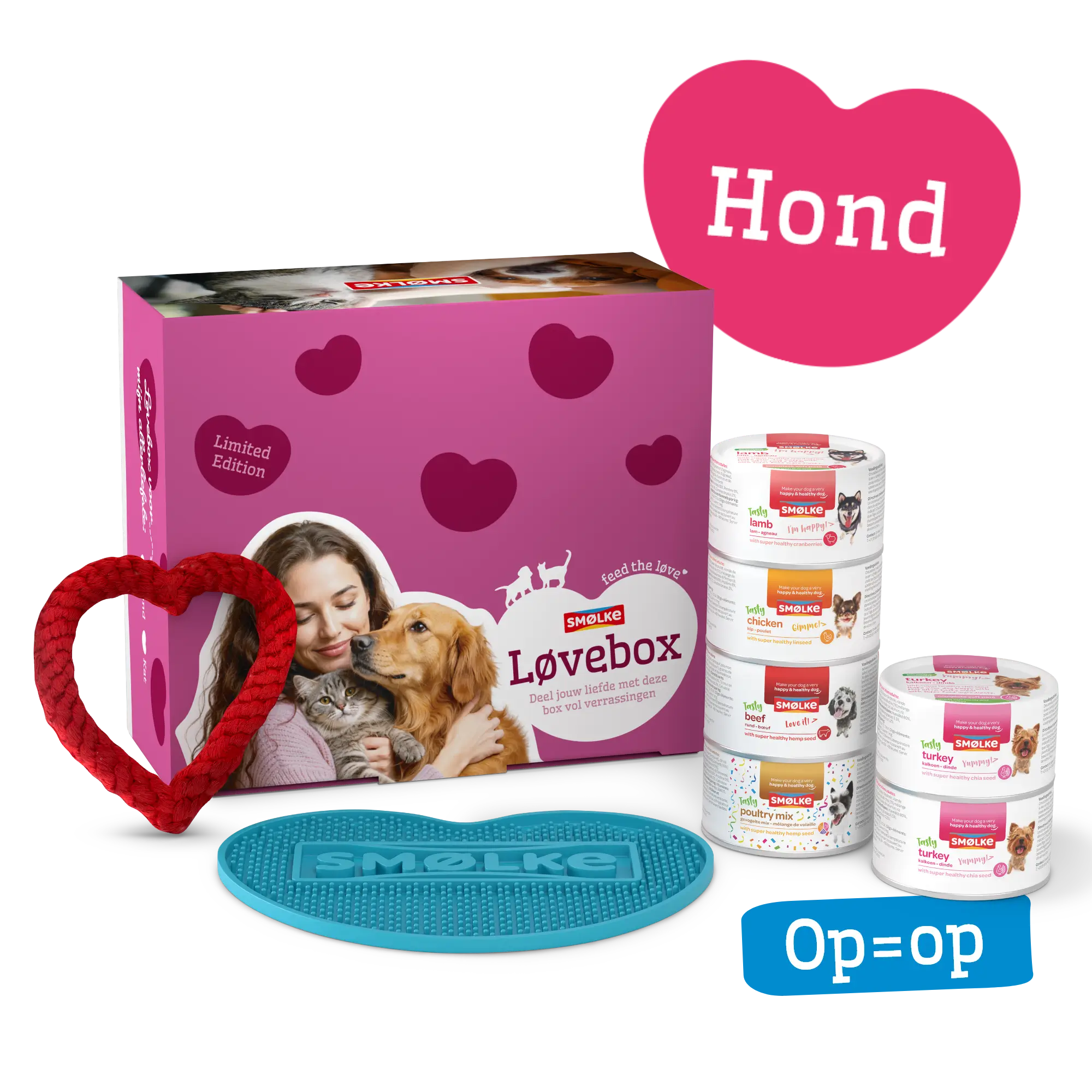Løvebox Hond