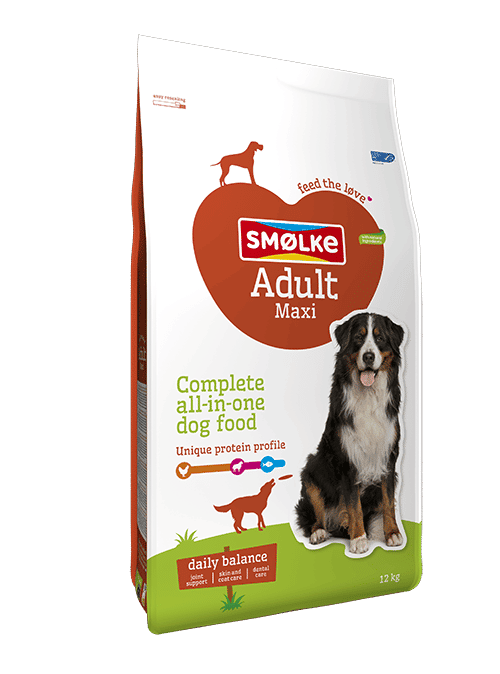 smolke adult maxi 12kg verpakking