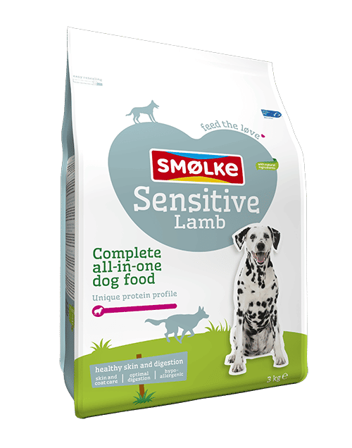 smolke sensitive lamb 3kg verpakking