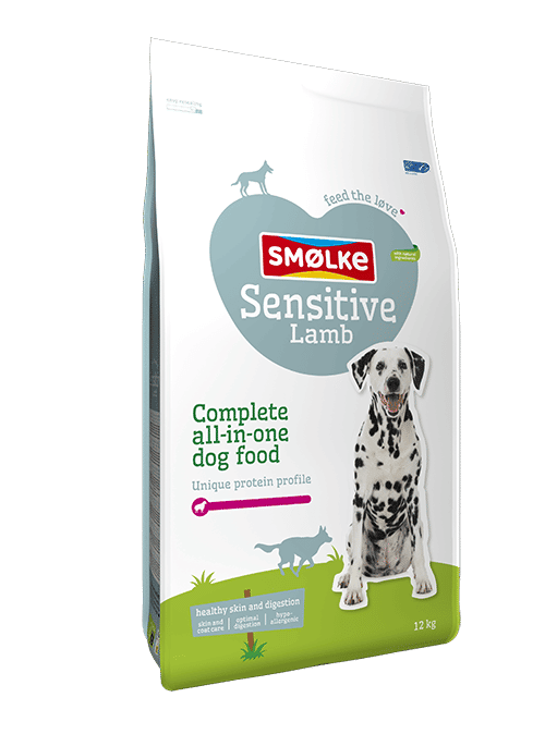 smolke sensitive lamb 12kg verpakking