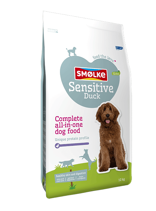 smolke sensitive duck 12kg verpakking